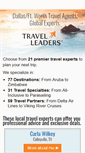 Mobile Screenshot of dfw.travelleaders.com